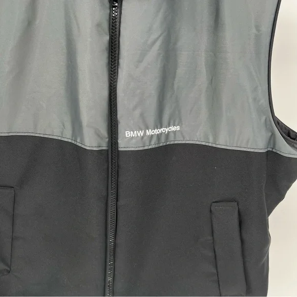 BMW Motorcycles Mens Insulated Heated Vest Size XL With Cord 12 Volt USA Made - Picture 5 of 12